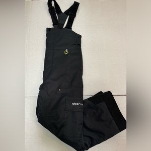Obermeyer Snow Bib Black/Gray Suit 8